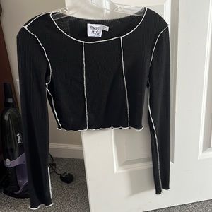 princess polly black long sleeve